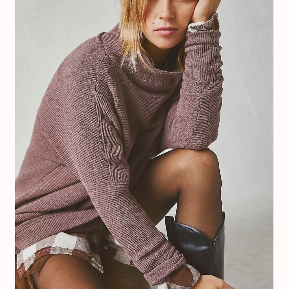 Free People slouchy ottoman tunic